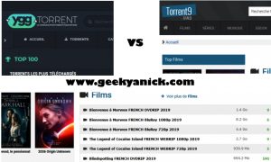Torrent9 vs YggTorrent alternatifs torrent