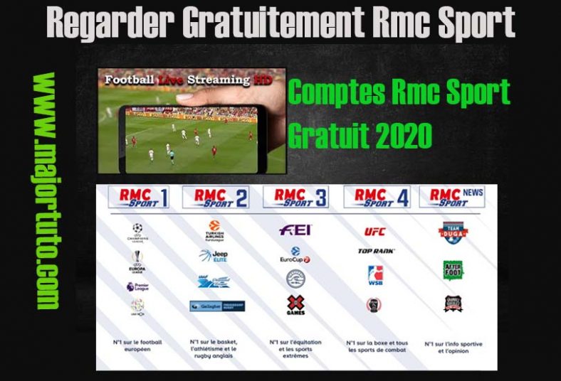 Top meilleur site pour regarder gratuitement Rmc Sport