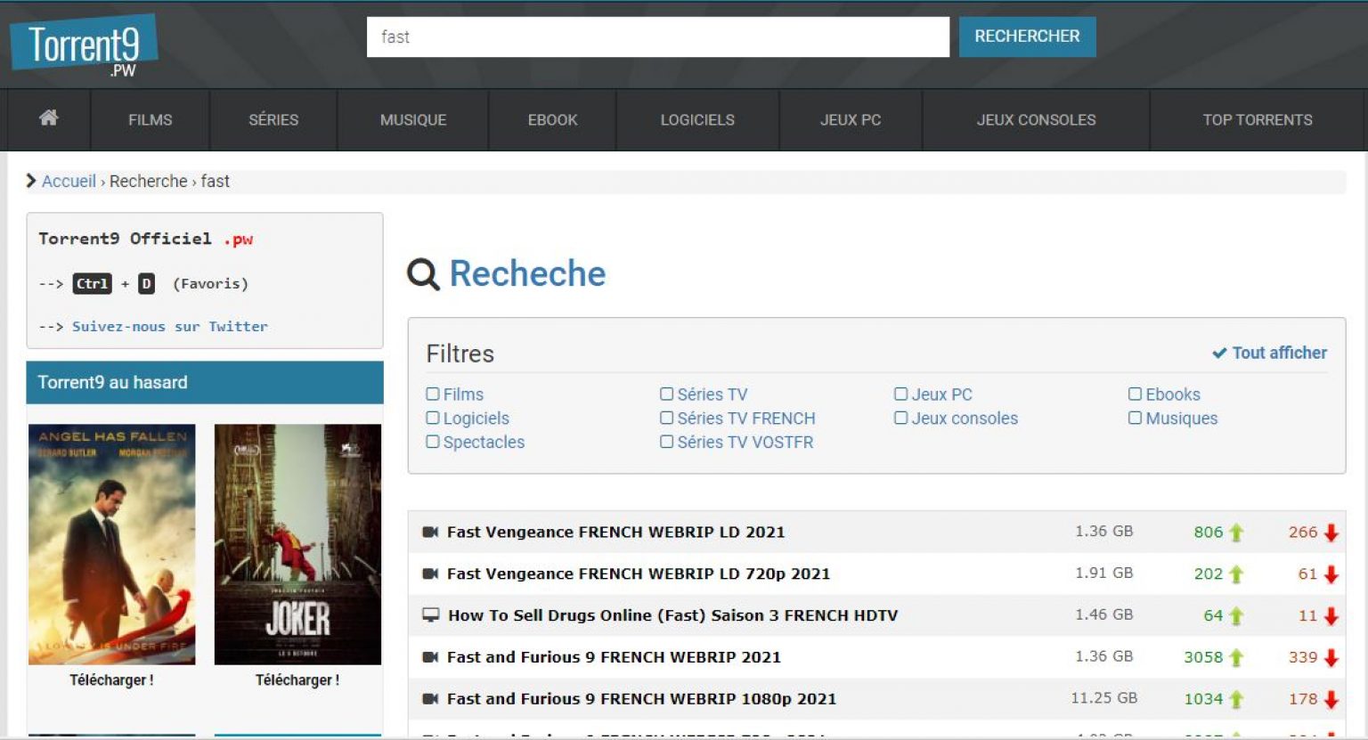 Que Du Streaming Ne Fonctionne Plus Torrent9 ne fonctionne plus : nouvelle adresse avril 2021
