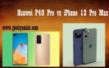 Huawei P40 Pro vs iPhone 12 Pro Max