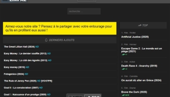 Limpaz Limpaz.com, site de streaming sans pub