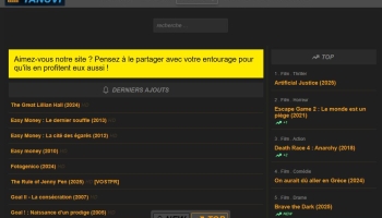 Yanovi Yanovi.com, nouveau site de streaming Vf