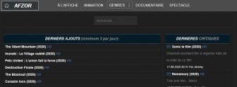 afzor site de Streaming sans pub 2021