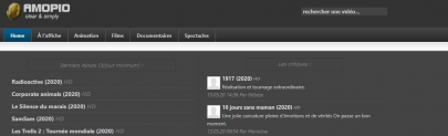 Amopio site de Streaming sans inscription