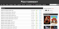 OxTorrent nouvelle adresse 2022 / 2023