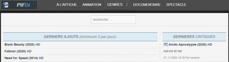 pifdi nouveau site de streaming Français 2021