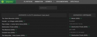 Streaming légal 2021 sur uquaz